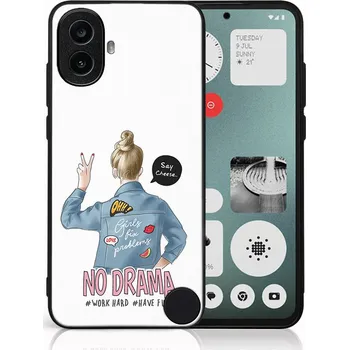 Pouzdro na tablet VSECHNONAMOBIL 117636 MY ART Ochranný kryt pro CMF Phone 1 NO DRAMA (138)