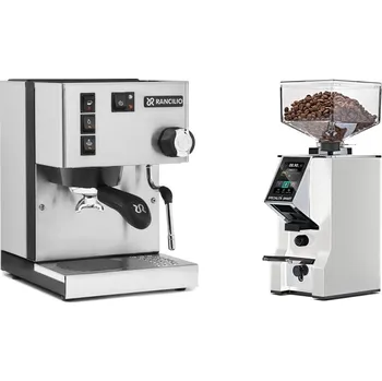 Kávovar Rancilio Silvia E + Eureka Mignon Specialita Smart, CR white