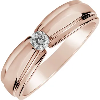 Prsten Prsten s diamantem Rose Luck