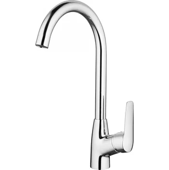 Vodovodní baterie Deante Dřezová baterie Boro s otočným raménkem - BMO 062M