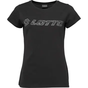 Dámské tričko Dámské triko Lotto WISSINE S Černá, Bílá
