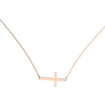 Náhrdelník Náhrdelník s diamantem Little Cross