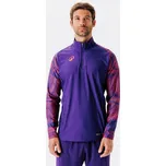 KIPSTA Mikina s 1/2 zipem Viralto Wavy Club pro dospělé L FIALOVÁ|RŮŽOVÁ