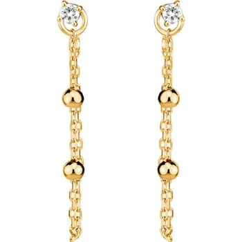 Náušnice Náušnice s diamantem Spin