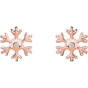 Náušnice Náušnice s diamantem Snowfall Sparkle