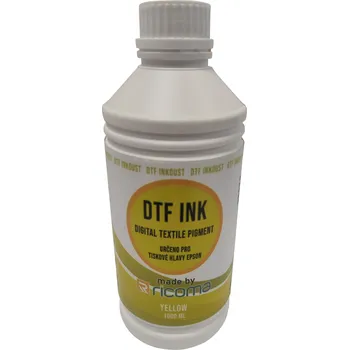Inkoust DTF Ricoma barva žlutá Balení: 250 g