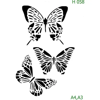 Šablona H 058 - A4 , Nelepící folie