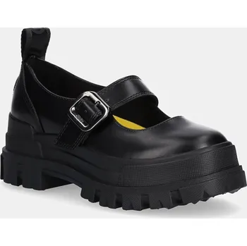 Dámské baleríny Baleríny Buffalo Aspha Loafer Buckle Os černá barva, 1620046 1620046.BLK 99X, EUR 39