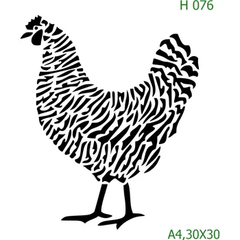 Šablona H 076 - A4 , Lepící fólie