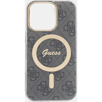 Obal na telefon Guess iPhone 16 Pro 6.3" GUHMP16LH4STK námořnická modř 59X, vel. ONE SIZE