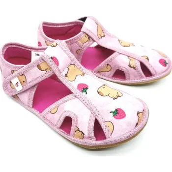 Dívčí bačkory Ef Barefoot papuče 386 Capibara EUR 23