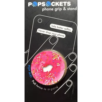 PopSockets Rukojeť a stojan na telefon růžová kobliha