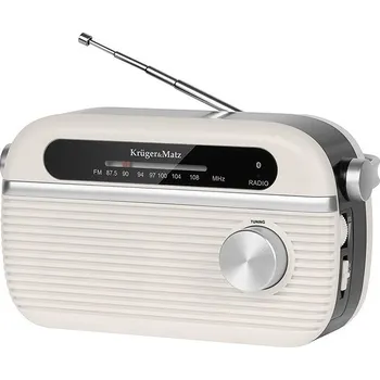 Radiopřijímač Kruger & Matz KM0826 Bluetooth, béžové