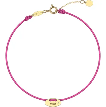 Náramek Diamantový náramek se šňůrkou Mini Stamp