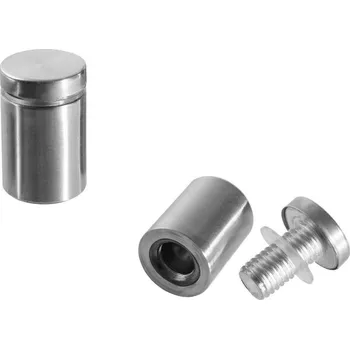 Onpira Nerezový distanční šroub pro nástěnné reklamní tabule Ø 19 mm Rozměr: 30 mm