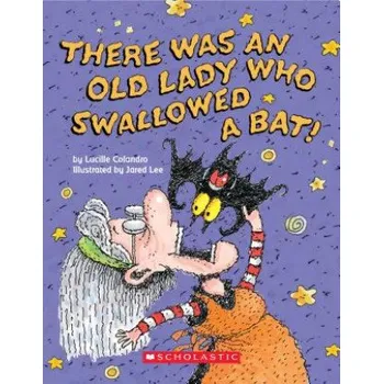 Cizojazyčná kniha There Was an Old Lady Who Swallowed a Bat! (A Board Book) (Lucille Colandro,Jared D. Lee)(Leporelo)