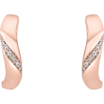 Náušnice Náušnice s diamanty Moon Ray