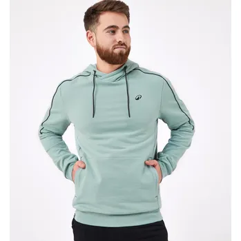 Dámská mikina KUIKMA Pánská tenisová mikina s kapucí Soft S ZELENÁ