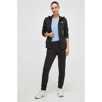 Tepláková souprava Puma 622637 černá 99X, vel. XS