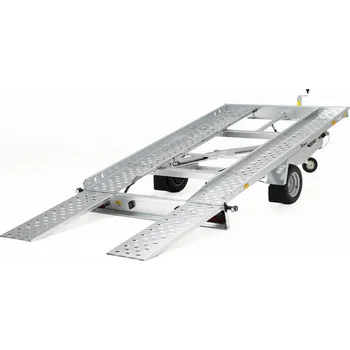 Přívěs k motorovému vozidlu Jednonápravový sklopný autopřepravník Debon AUTO, 300x180, 1300 kg