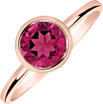 Prsten Prsten s růžovým topazem Bonbon