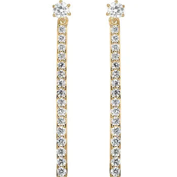 Náušnice Náušnice s diamanty Flying Star