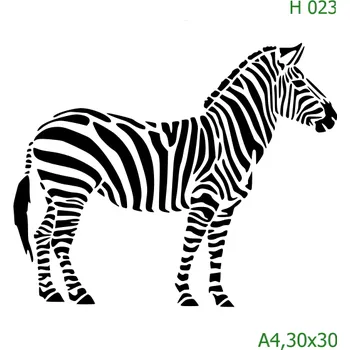 Šablona H 023 - 30 x 30 cm , Nelepící folie