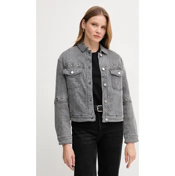 Pánská větrovka Džínová bunda Gaudi 521BD36003 šedá 90Y, vel. M