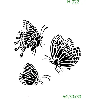 Šablona H 022 - A4 , Lepící fólie