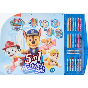 omalovánky Tlapková patrola, Mega omalovánky 5v1