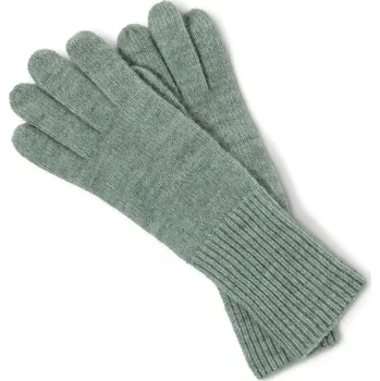 Rukavice Tchibo Pletené rukavice s vlnou zelená