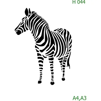 Šablona H 044 - A4 , Nelepící folie