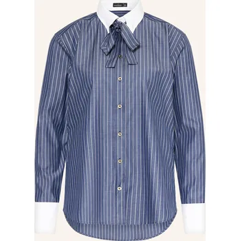 Dámská halenka Van Laack Dámská Košilová Halenka Effya S Vázačkou, modrá /...