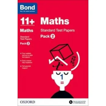 Cizí jazyk Bond 11+: Maths: Standard Test Papers (Sarah Lindsay)(Brožovaná)