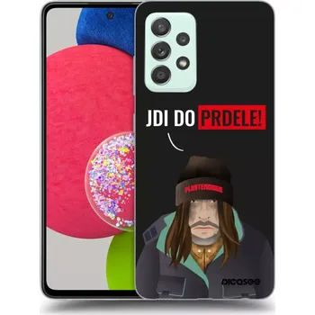 Pouzdro na mobilní telefon Picasee silikonový černý obal pro Samsung Galaxy A73 5G - Bezďák