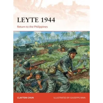 Cizojazyčná kniha Leyte 1944 (Clayton Chun)(Brožovaná)