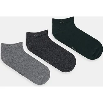 Ponožky Calvin Klein 3-pack 701234366 zelená 79X, vel. 39/42