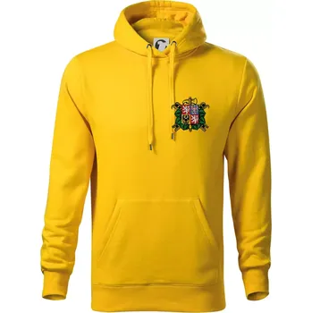 Pánská mikina Sbor dobrovolných hasičů - znak bez nápisu - Mikina pánská Cape s kapucí - L ( Žlutá )