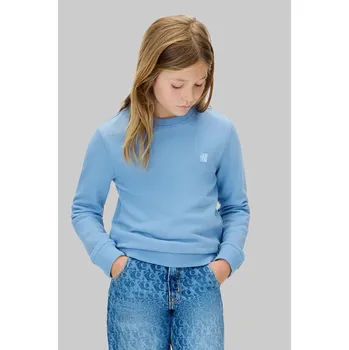 Chlapecké oblečení Dětská mikina Calvin Klein Jeans IU0IU00570.9BYA modrá 55X, vel. 128