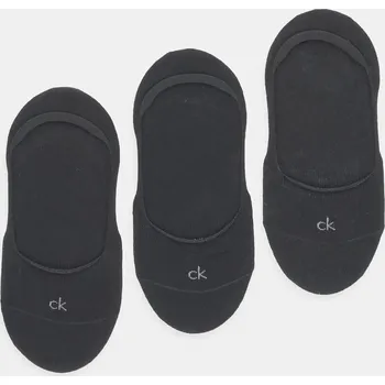 Pánské ponožky Ponožky Calvin Klein 3-pack 701234371 černá 99X, vel. 39/42