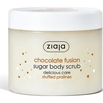 Tělový peeling Ziaja - Čokoládový mišmaš - cukrový tělový peeling / 300ml