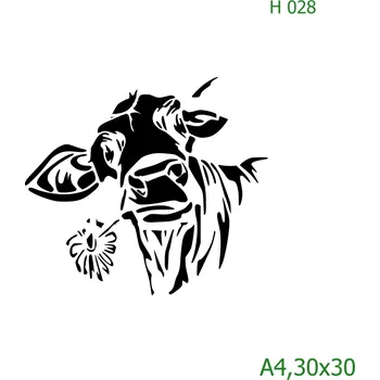 Šablona H 028 - A4 , Nelepící folie