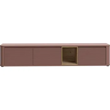 Televizní stolek Televizní komoda Forte terakota / dub, 215/41,5/41,3cm