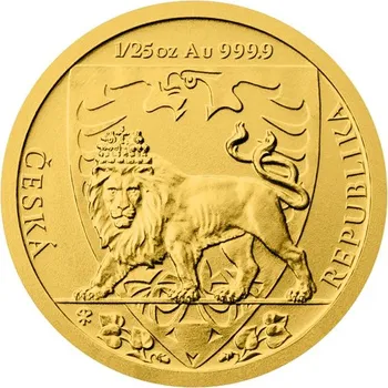 Česká mincovna Český lev 2020 1/25 oz