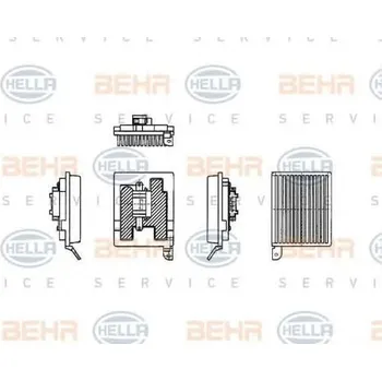 Řídící jednotka klimatizace BEHR HELLA SERVICE Regulace vnitřní ventilace BHS 5HL 351 321-181
