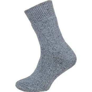 Pánské ponožky Dámské a pánské vlněné ponožky NOVIA | Norská 1241 – šedá 39-42