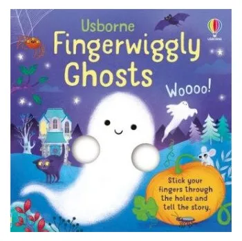 První čtění Fingerwiggly Ghosts (Felicity Brooks)(Leporelo)