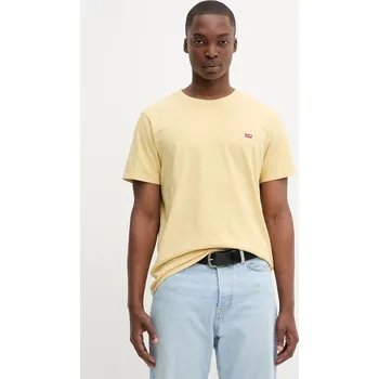 Bavlněné tričko Levi's 56605.0296 žlutá 10X, vel. S