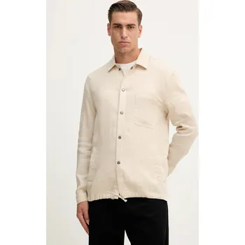 Pánská softshellová bunda Lněná bunda Frescobol Carioca 2167.368 béžová 80X, vel. M