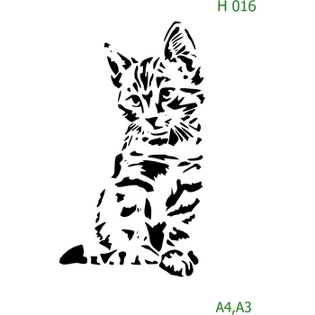 Šablona H 016 - A4 , Lepící fólie